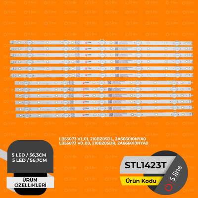 55" LB55073 V1_01,210BZ05DL,2A666010NYA0,LB55073 V0_00,210BZ05DR Tv Ledi